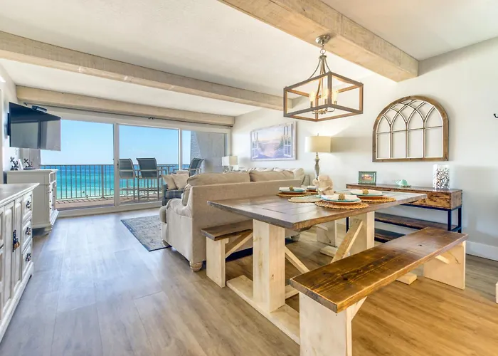 Beach House Condominiums C301 - Beachfront With Pool, Wifi, & Beach Service