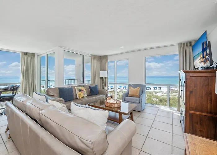 2036 - Shoreline Towers Beachfront Condo Free Beach Setup