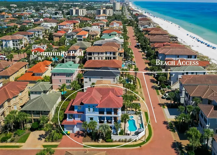 Golf Cart Beach Views Private Pool And Hot Tub