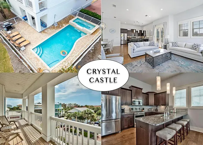 Crystal Castle-Private Pool-Crystal Beach-Destin