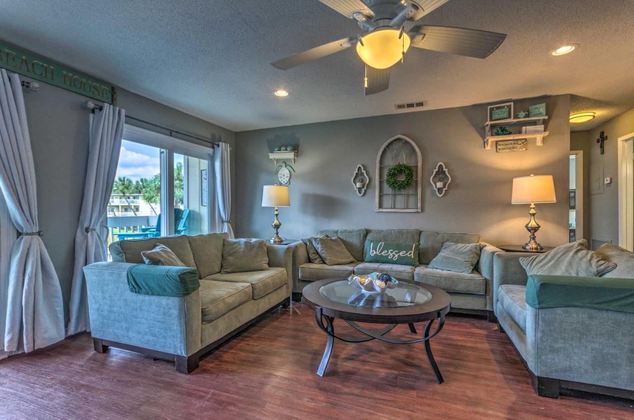 Sandpiper Cove Escape On Canal - Walk To Beach! *