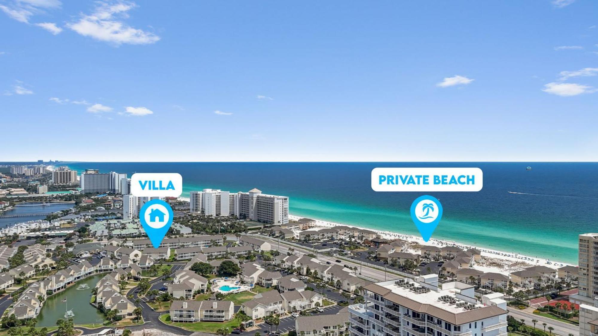 Sandpiper Cove 8140 - 500 Feet To The Beach! Pool In The Back Yard! * Destin