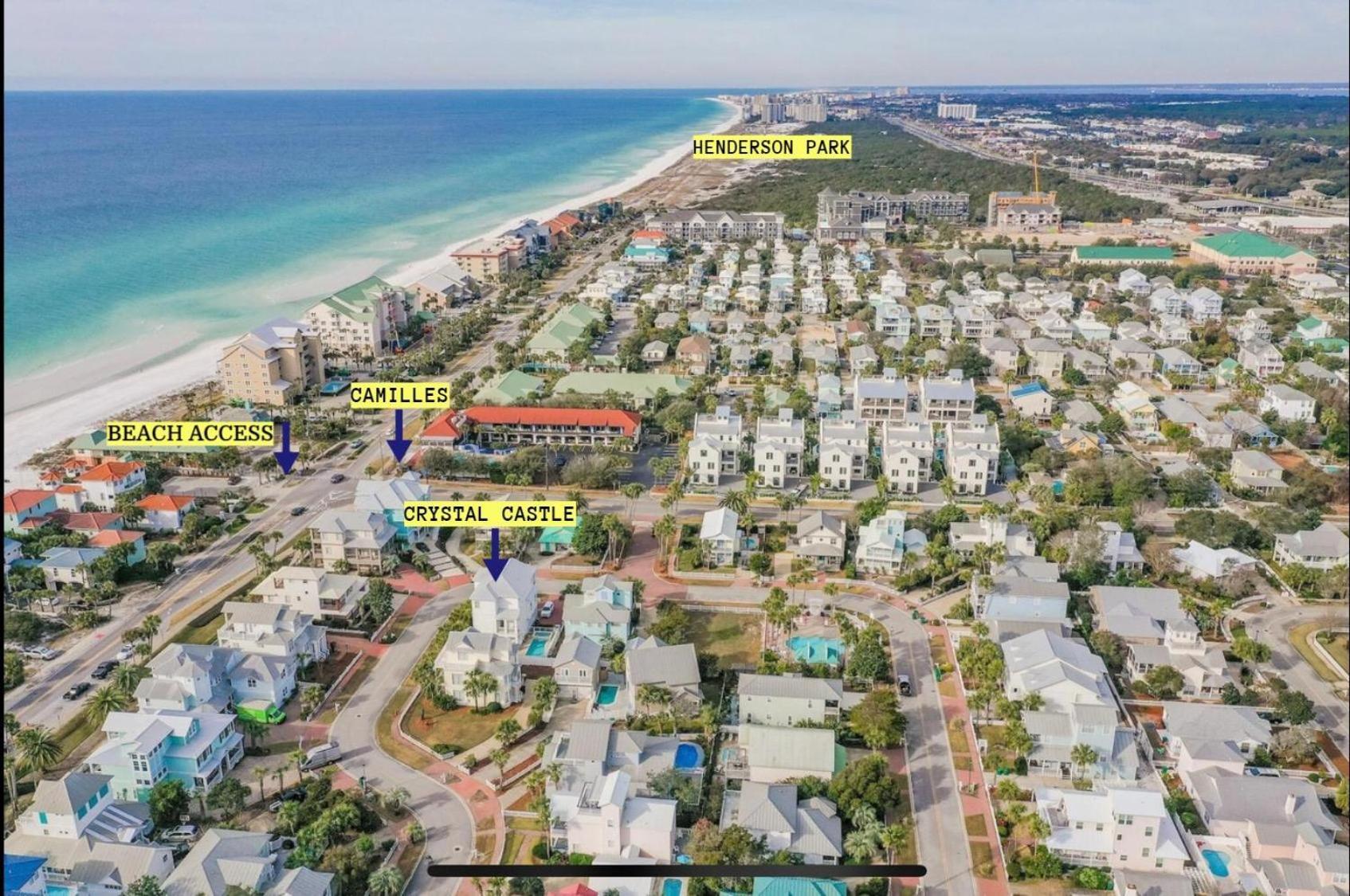 Crystal Castle-private Pool-crystal Beach-destin Holiday home Destin