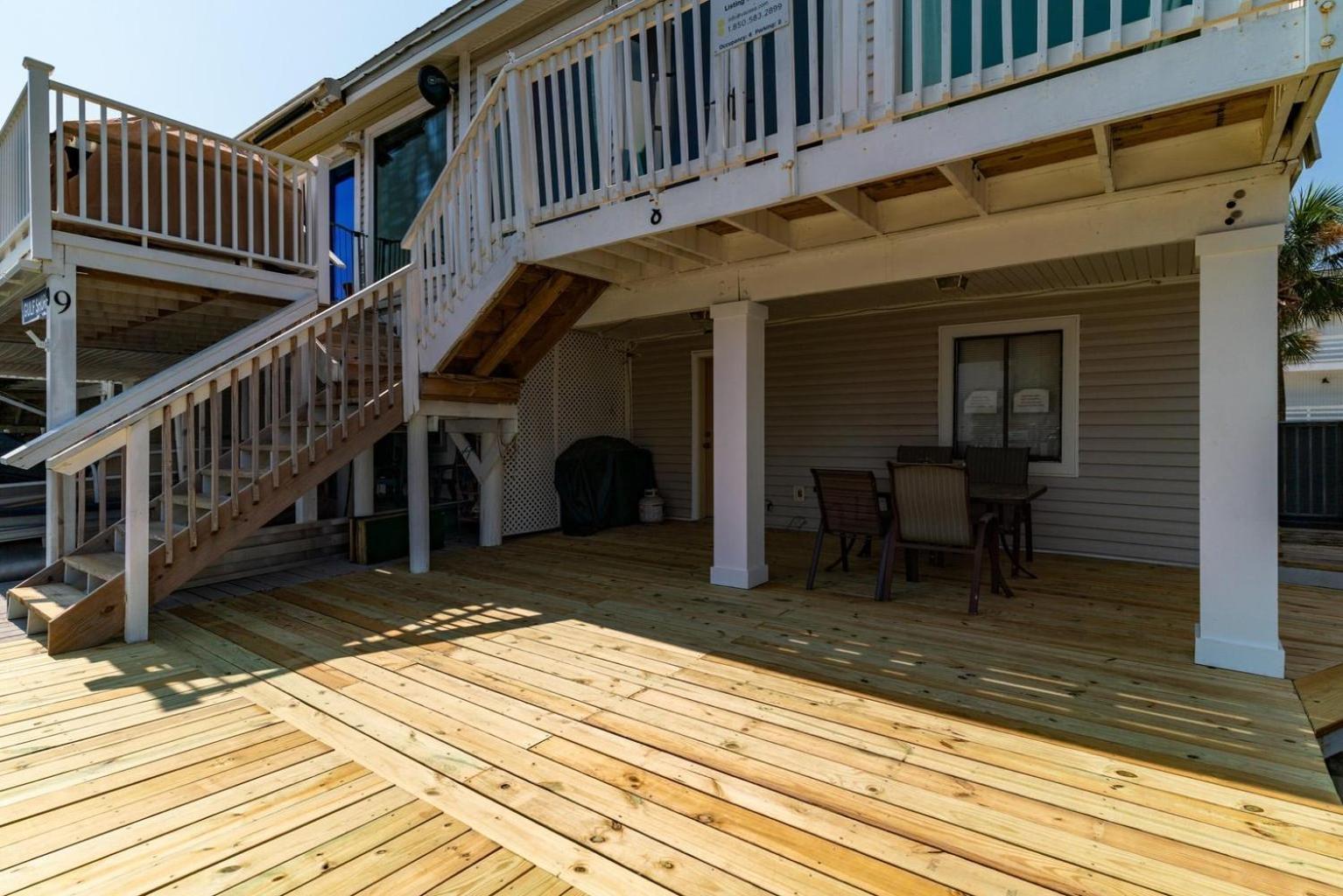 Canal Place Unit 8 Harbor Views With Boat Dock Destin