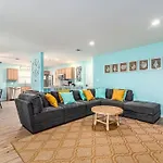 Zula Breeze Beach House, Sleeps 18, Private Heated Pool Spa, 3Min Walk To The Beach, Pets Welcome, Fenced Yard