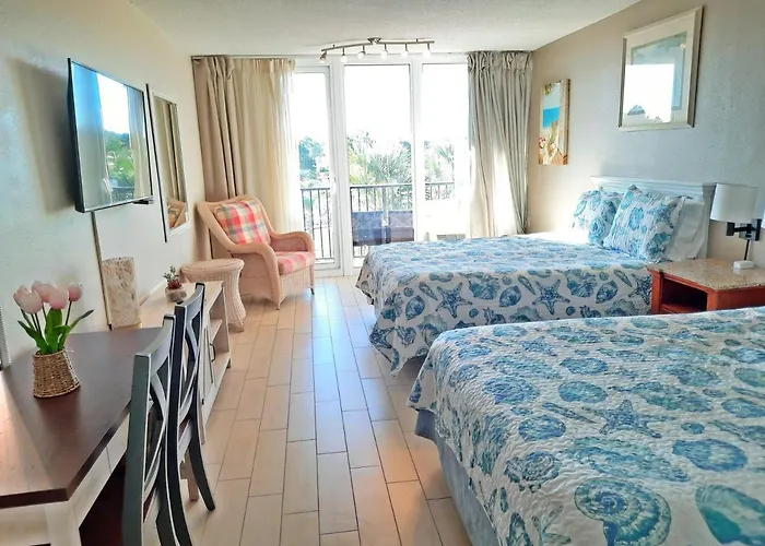 Lovely Sandestin Resort Studio With Balcony And Sunset View