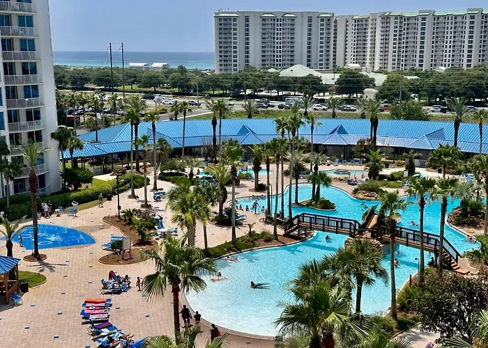 Palms Of Destin, Gulf And Pool Views, Great Amenities