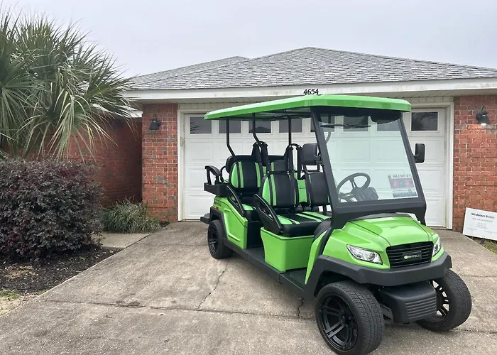 Windstarr Destin- Golf Cart Included, One Level, Close To Beach, Pet Friendly