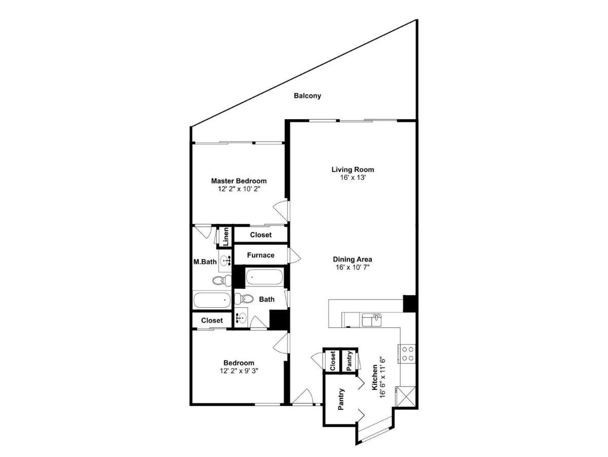 Apartment Edgewater #1205 *
