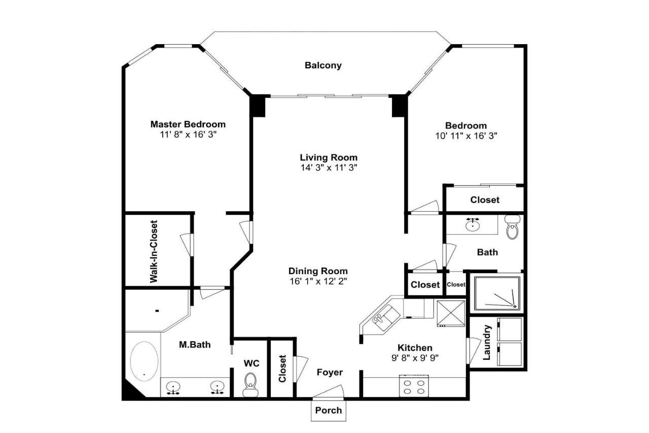 Silver Towers 1805e Apartment *