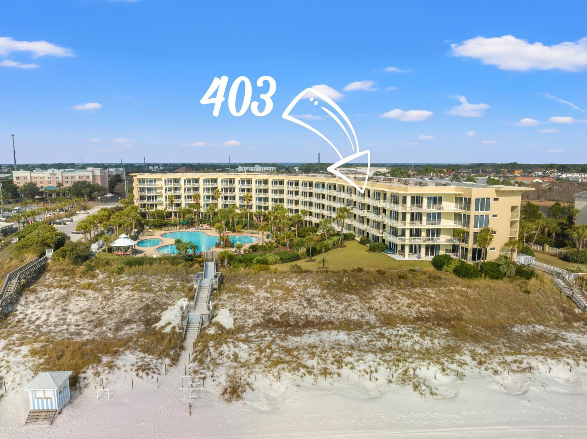 Beachfront Luxury 2bd 2ba With Balcony! Sleeps 6! *