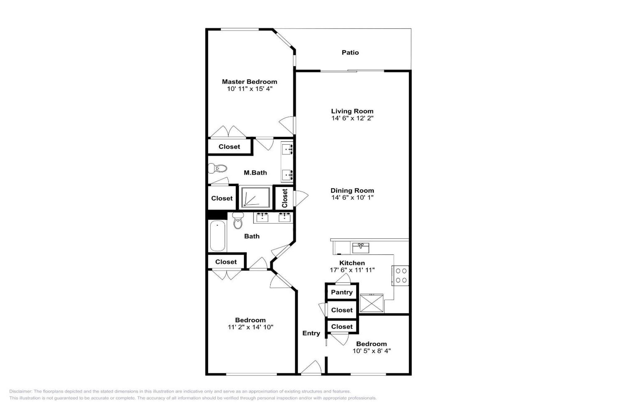 Apartment Stunning In With Outdoor Swimming Pool And 3 Bedrooms *