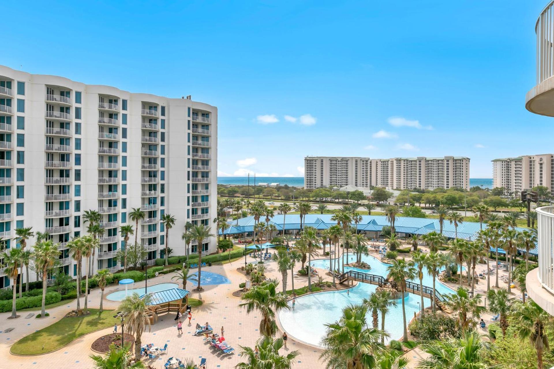 Apartment Palms Of Destin, Gulf And Pool Views, Great Amenities
