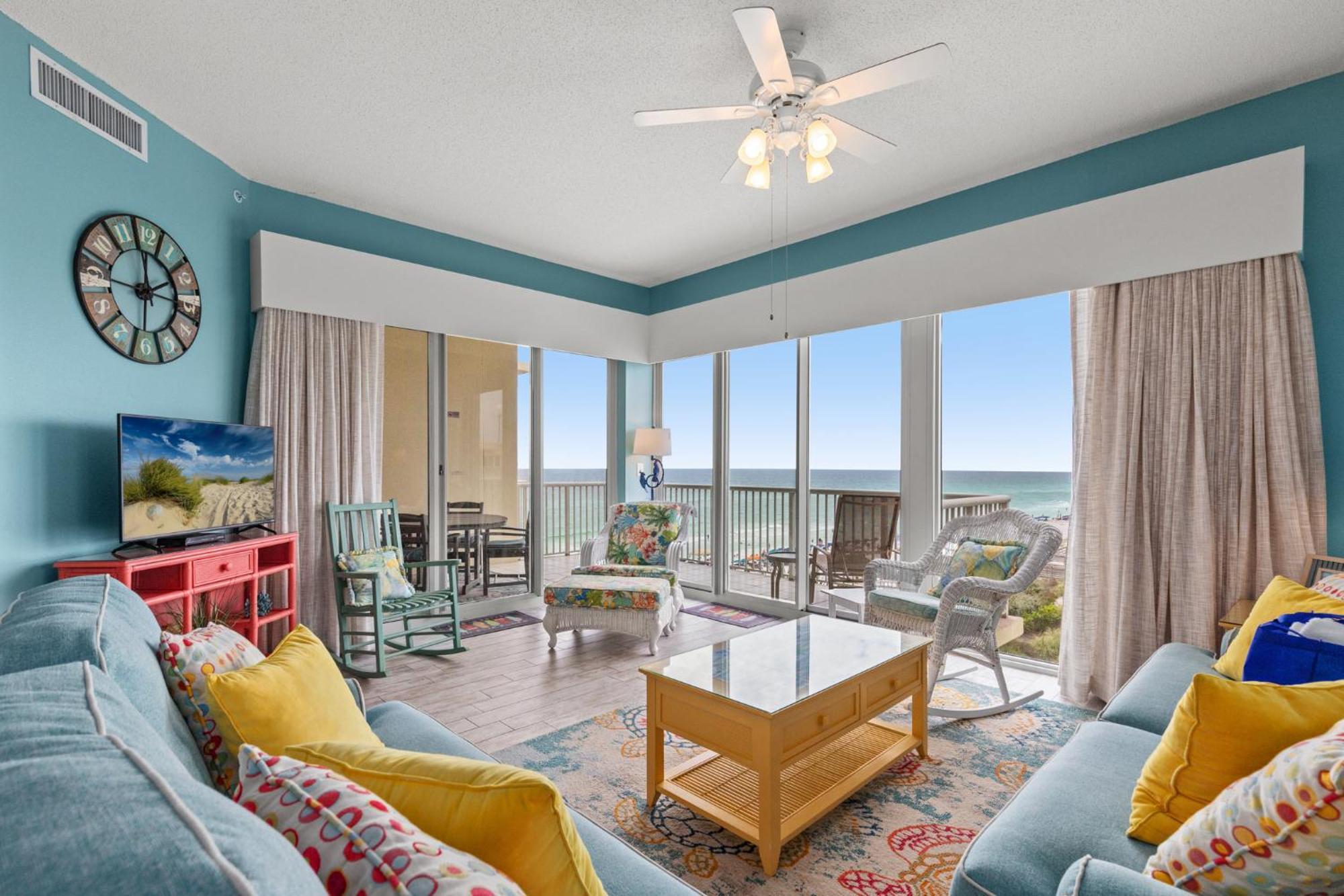 Beachfront Luxury 2bd 2ba With Balcony! Sleeps 6! Destin