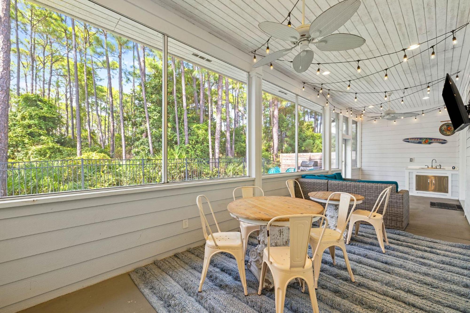 Shore Beats Work With Woodland Setting * Destin