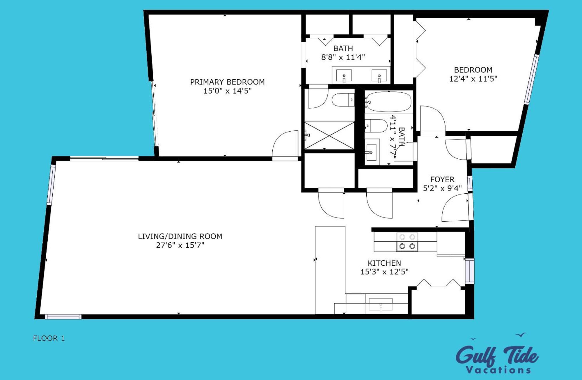 Mainsail 278 By Gulf Tide Vacation Holiday home