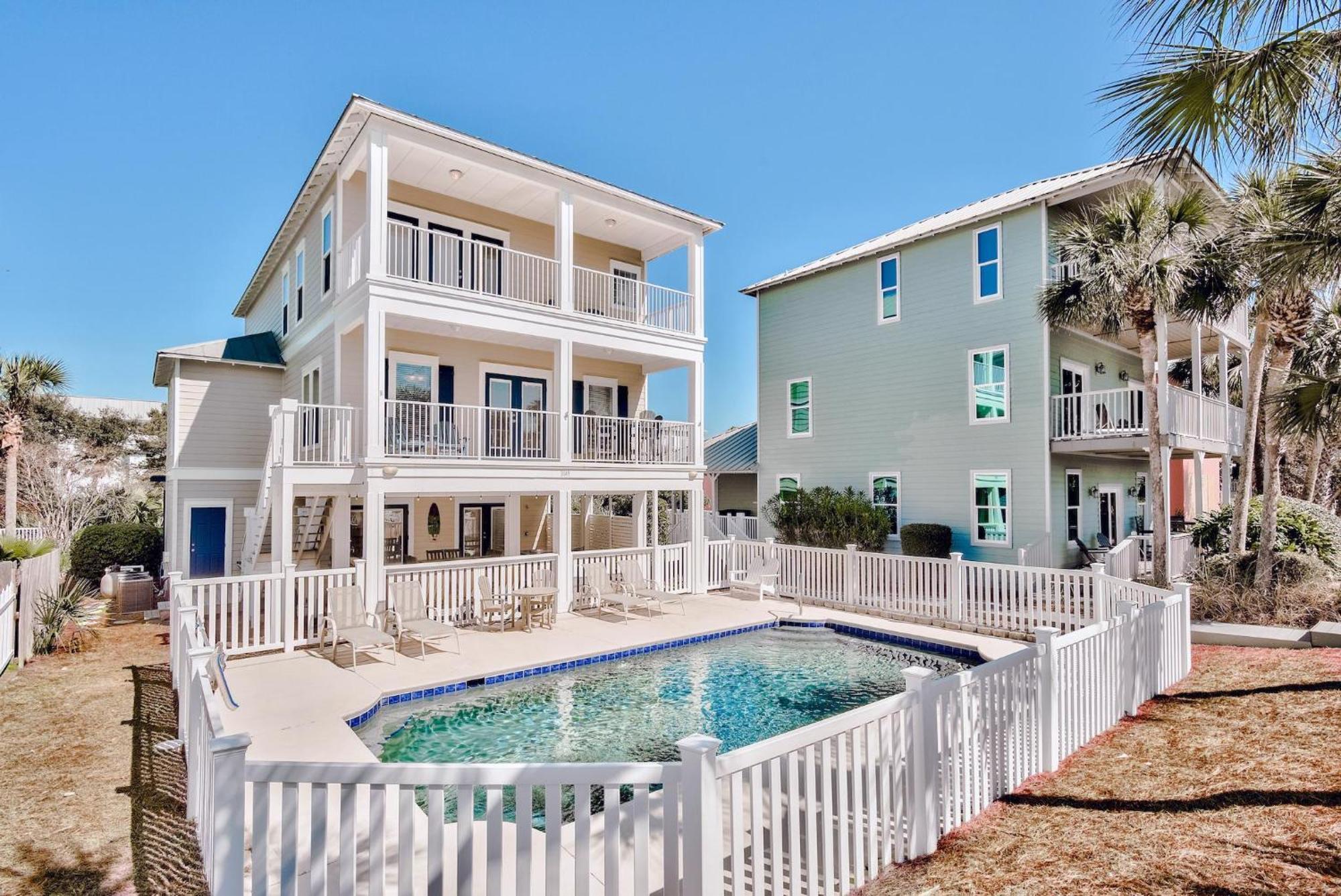 Crystal Vista With Private Pool And Gulf Views