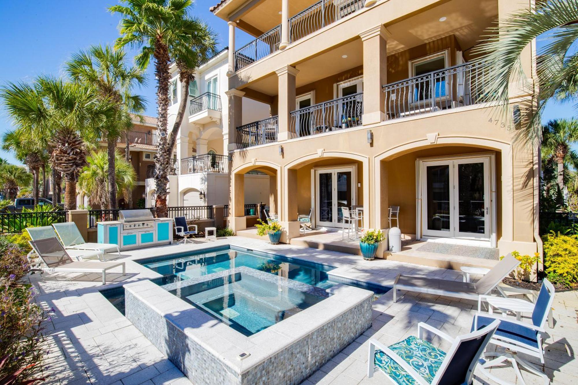 Gulf Views - Private Pool Hot Tub - Elevator *