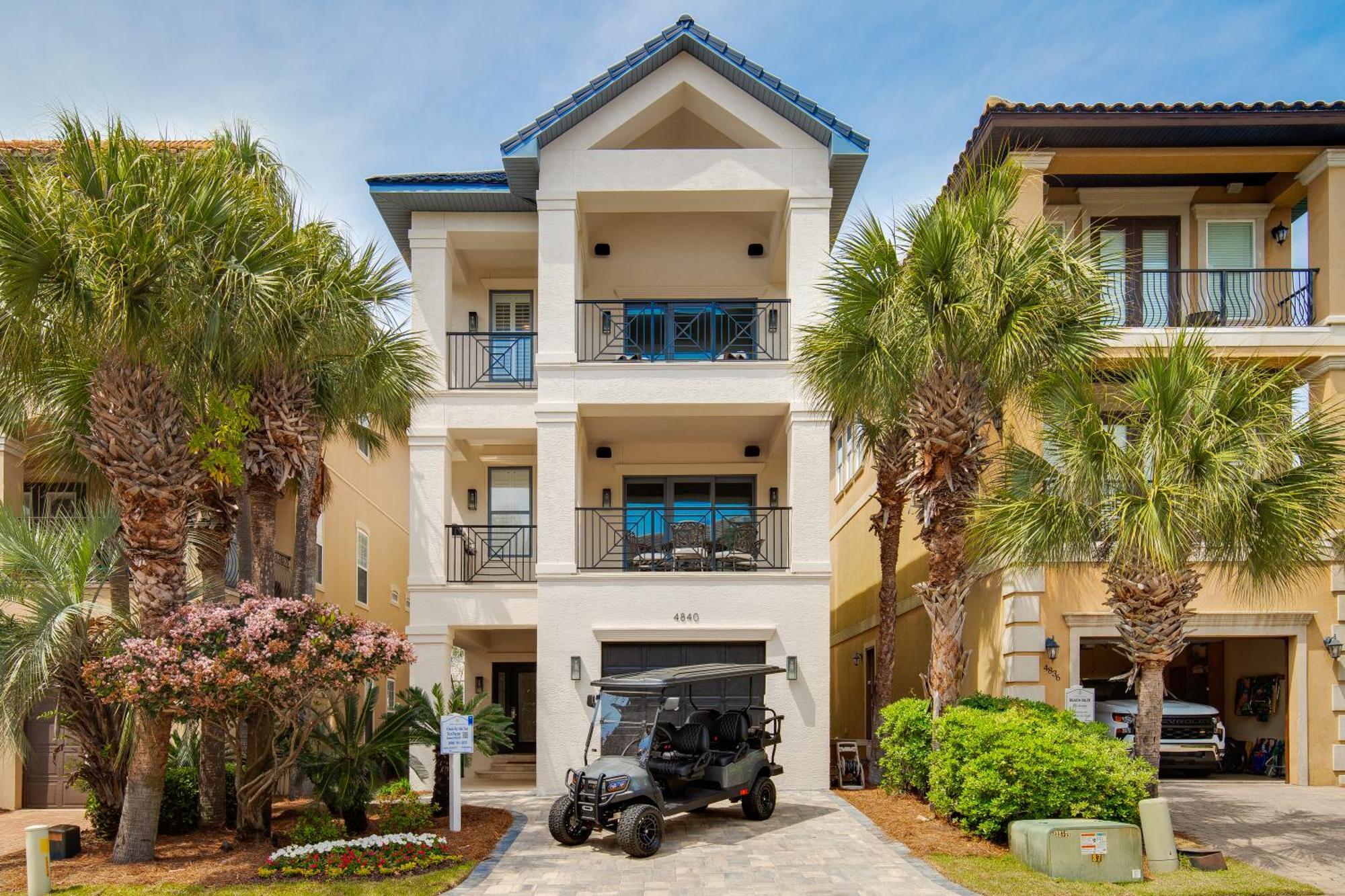 Golf Cart - Community Pool, Hot Tub And Destin