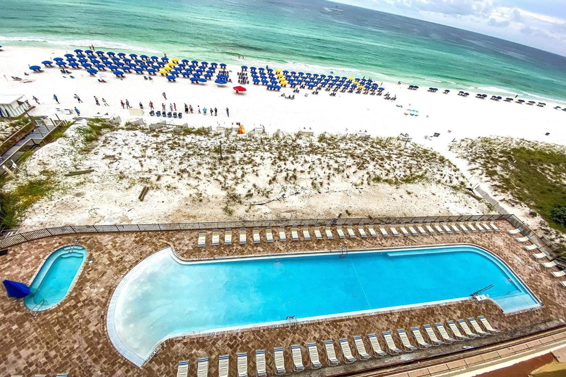 Biggest 2 Bedroom Corner Unit, 16th Flr Beachfront At Pelican *