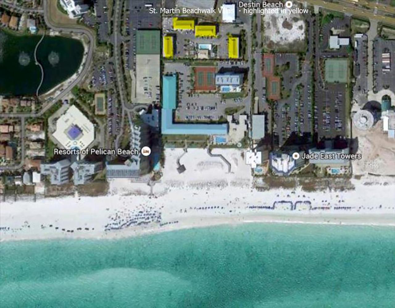 Apartment St. Martin Beachwalk Villas 412 Destin