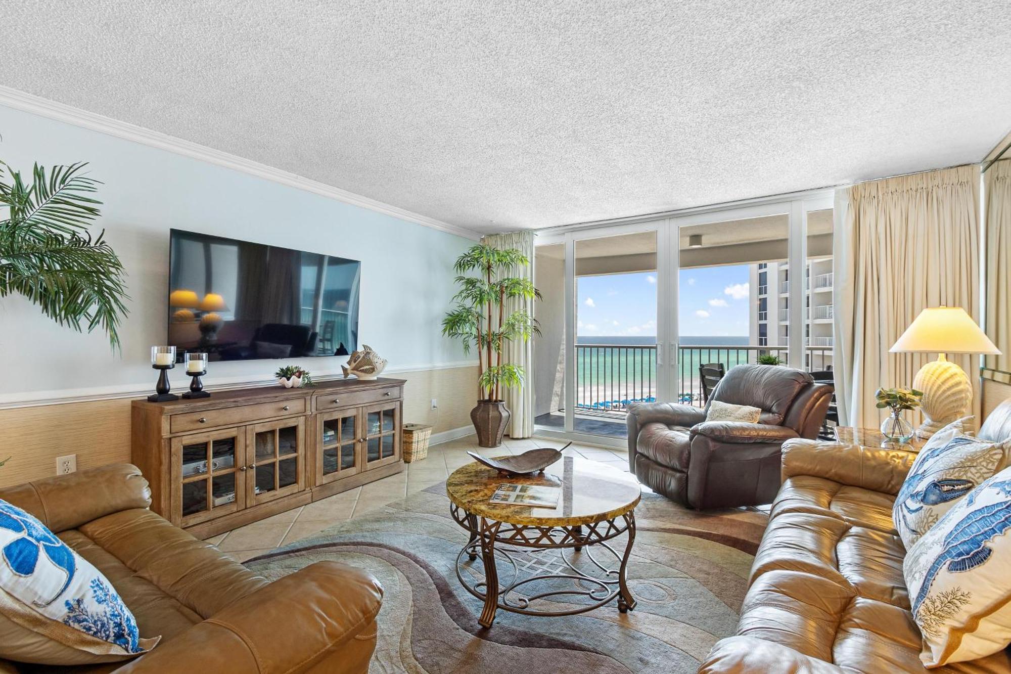 1065 Shoreline Towers Charming Beachfront Condo-free Setup *